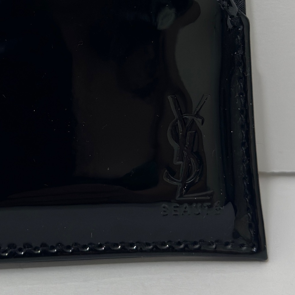 Yves Saint Laurent Rare Makeup Compact Mirror with Black Patent Leat… - Picture 10 of 12
